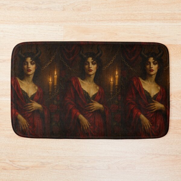 Item preview, The Devil – Red Velvet Tarot designed and sold by WitchPrint.