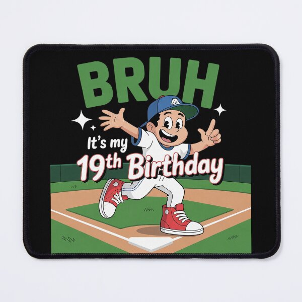 Item preview, Bruh It's My 19th Birthday Baseball Party 19 Year Old Bday designed and sold by NeomiStoreSS.