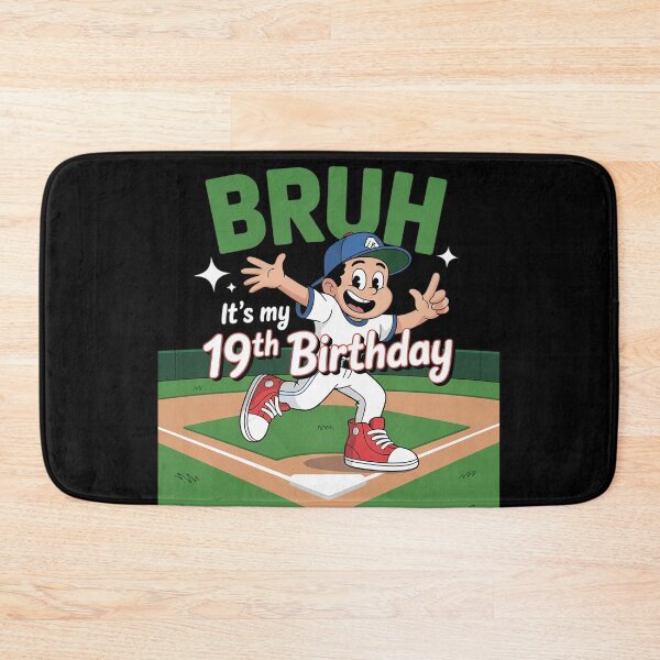 Item preview, Bruh It's My 19th Birthday Baseball Party 19 Year Old Bday  designed and sold by NeomiStoreSS.