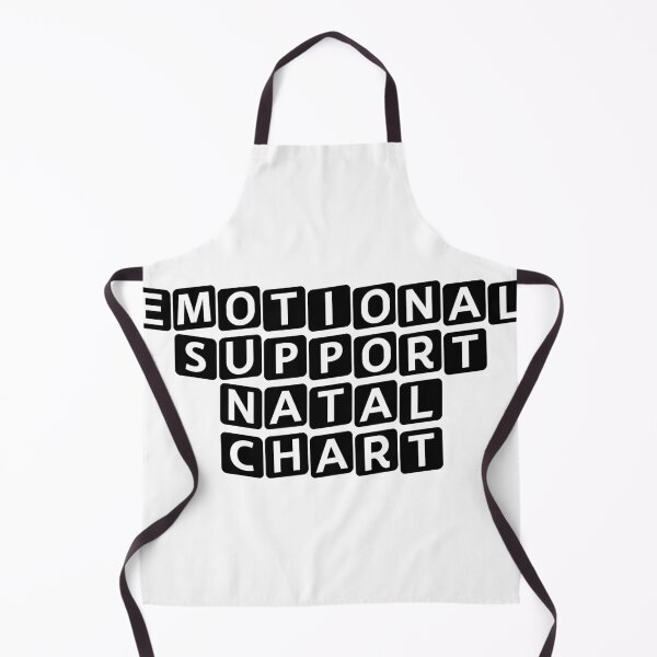 Item preview, Emotional Support Natal Chart designed and sold by Ninjacatoff.