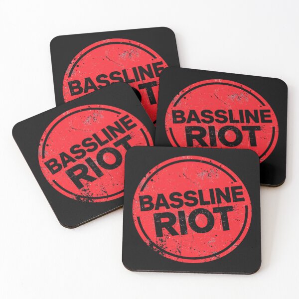 Item preview, Bassline Riot – Electronic Music Lovers Design designed and sold by |TRSSHOP|.