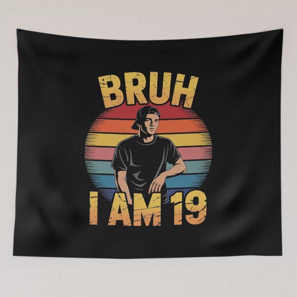 Item preview, Bruh It's My 19th Birthday Dabbing I'm 19 Year Old Birthday  designed and sold by NeomiStoreSS.