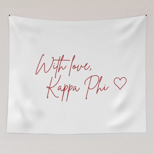 Item preview, With love, Kappa Phi designed and sold by Kira Jones.
