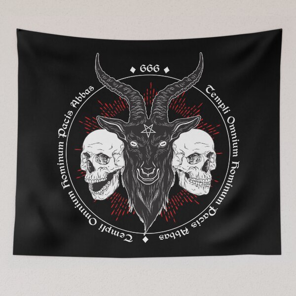 Item preview, Black Phillip - Gothic Baphomet and Skull Design designed and sold by 8thSin.