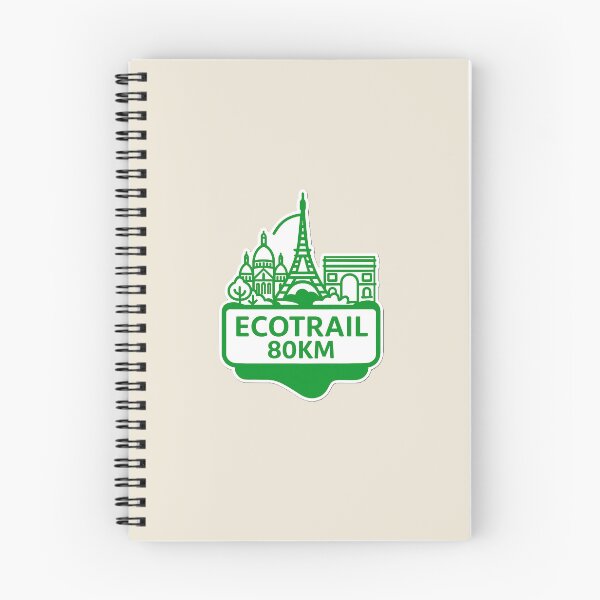 Item preview, EcoTrail Paris 80 km Sticker – Urban & Nature Trail designed and sold by Trail Line.