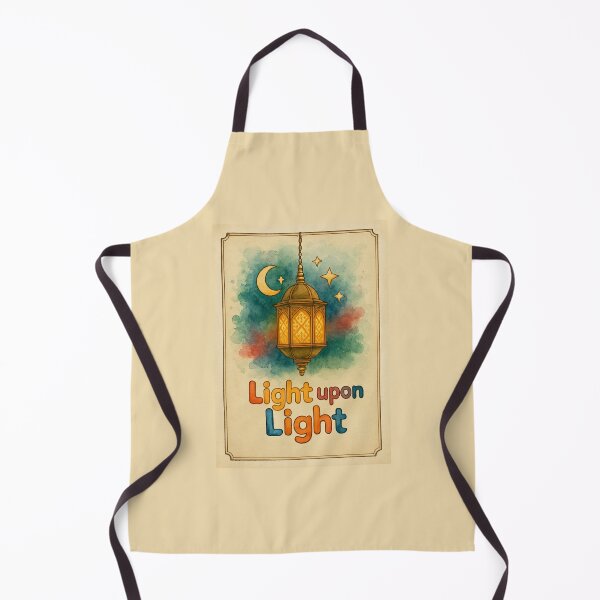 Item preview, "Light upon Light" Quranic Quote Lantern Art (V.1) designed and sold by D-Islamic.