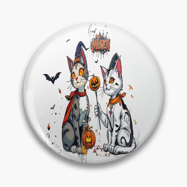 Item preview, halloween cat horror art graffiti cool family designed and sold by atomsama.