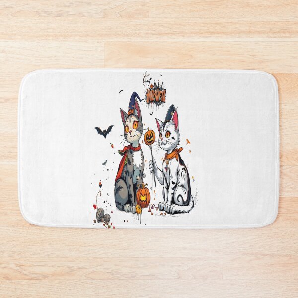Item preview, halloween cat horror art graffiti cool family designed and sold by atomsama.