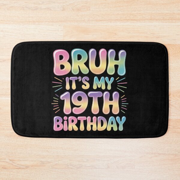 Item preview, Bruh It's My 19th Birthday Groovy Tie dye 19 Years Old Bday  designed and sold by NeomiStoreSS.
