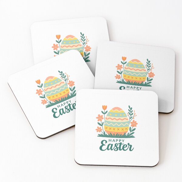Item preview, “Happy Easter Egg & Spring Flowers designed and sold by Aucia.