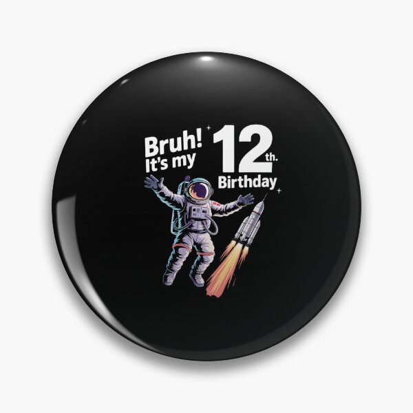 Item preview, 12 It's My Birthday 12th Birthday 12 Years Old Bday  designed and sold by ClassicAnthony.