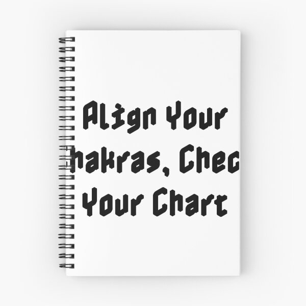 Item preview, Align Your Chakras, Check Your Chart designed and sold by Ninjacatoff.