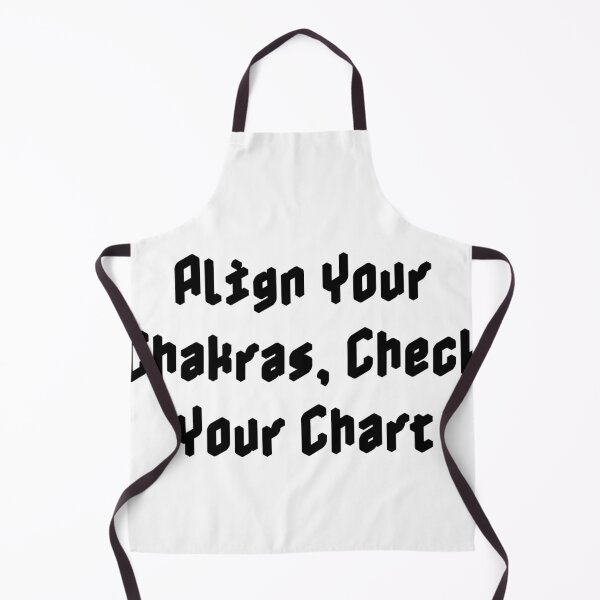 Item preview, Align Your Chakras, Check Your Chart designed and sold by Ninjacatoff.