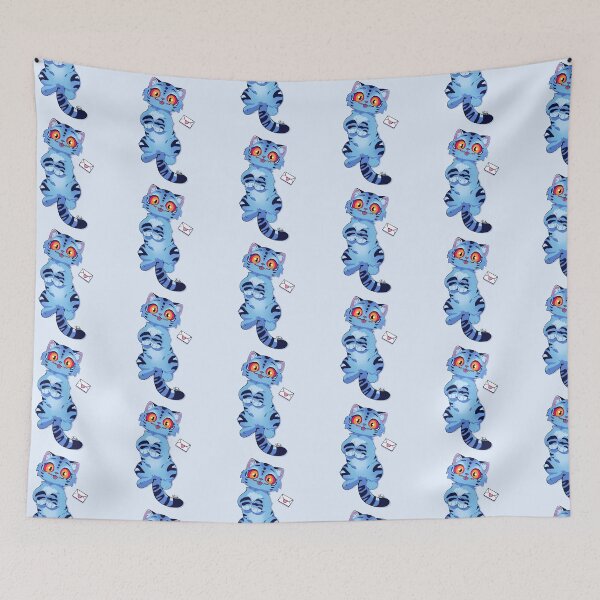 Item preview, Cute Blue Tiger designed and sold by FarieArt.