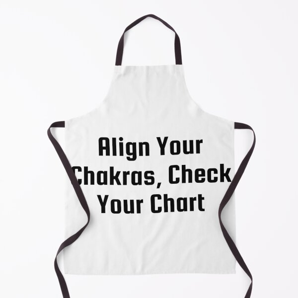 Item preview, Align Your Chakras, Check Your Chart designed and sold by Ninjacatoff.