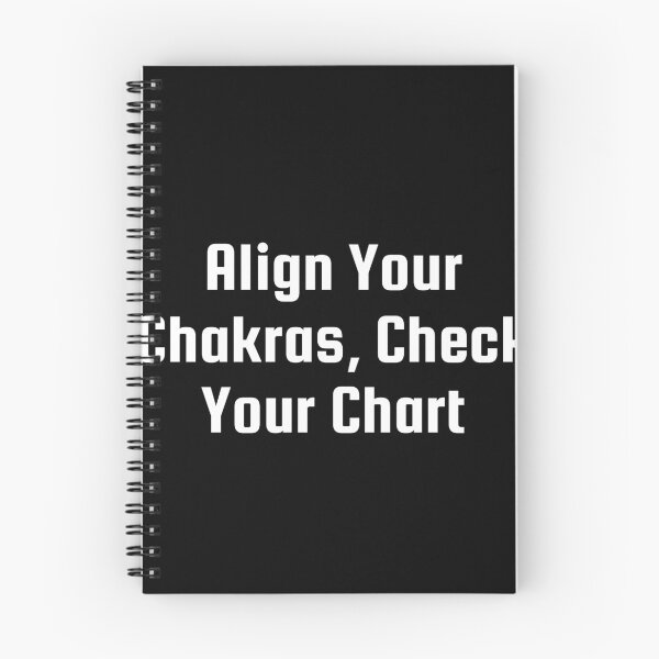 Item preview, Align Your Chakras, Check Your Chart designed and sold by Ninjacatoff.
