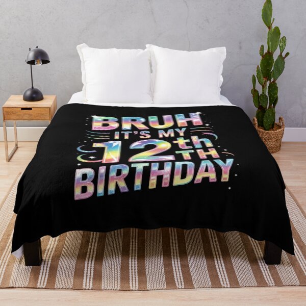 Item preview, 12 Year Old Birthday Boy Bruh It's My 12th Birthday Twelfth designed and sold by ClassicAnthony.