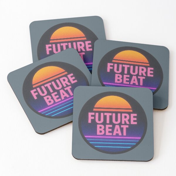 Item preview, Future Beat – Neon Synthwave Aesthetic designed and sold by |TRSSHOP|.
