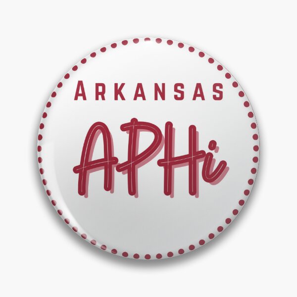 Item preview, Arkansas Sorority Football Gameday Pin Button designed and sold by Kickoff Buttons.