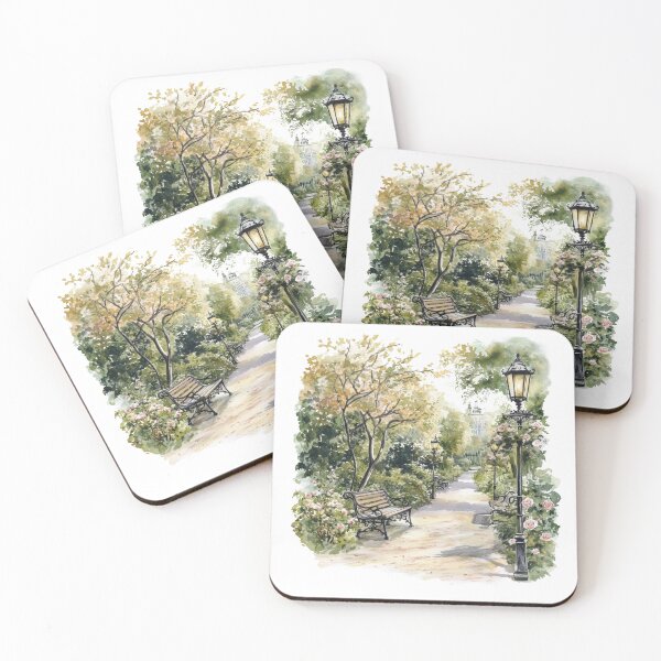 Item preview, Retro Serenity: Memories by the Park designed and sold by JonysCreativeDesigns.