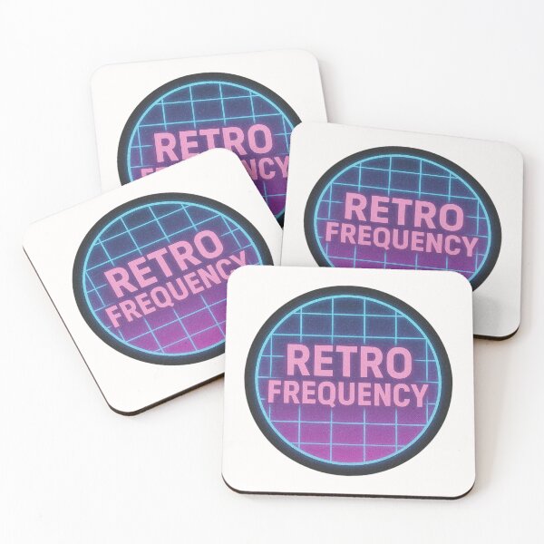 Item preview, Retro Frequency – Vaporwave Music Design designed and sold by |TRSSHOP|.