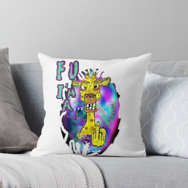 Item preview, FU i'm a giraffe  designed and sold by Jimpalimpa.