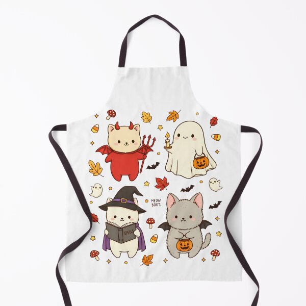 Item preview, Cute Kawaii Halloween Cats Meow Boos Spooky Design designed and sold by VividDripCo.