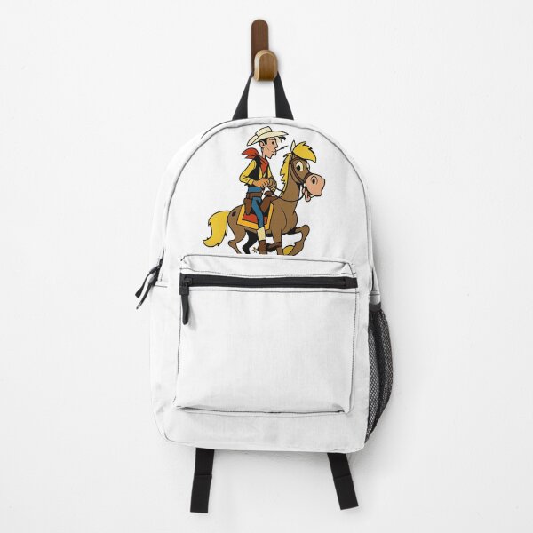 Item preview, “Lucky Luke Style Cowboy & Horse – Transparent PNG Western Art” designed and sold by Aucia.