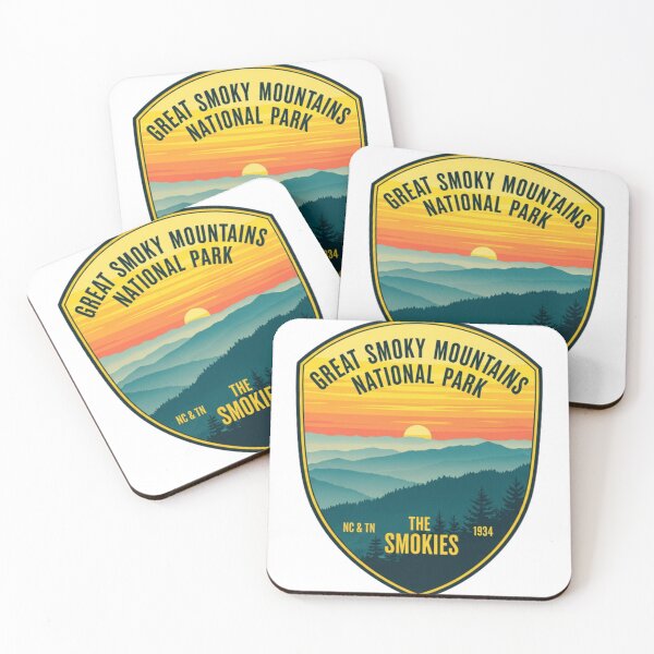 Item preview, Great Smoky Mountains National Park Tennessee Wood Scenic Hiking Escape designed and sold by Simsimah26Parks.
