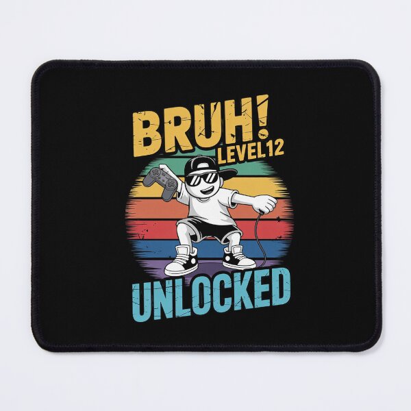 Item preview, 12 Year Old Birthday Dabbing Boy Bruh 12th level unlocked designed and sold by ClassicAnthony.