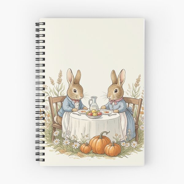 Item preview, Autumn Companions – Rabbit Dinner Gathering designed and sold by Pasteltone.