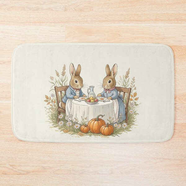 Item preview, Autumn Companions – Rabbit Dinner Gathering designed and sold by Pasteltone.