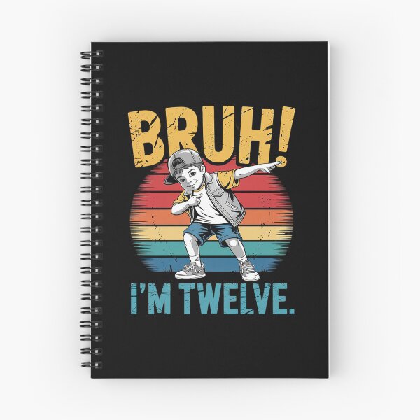 Item preview, 12 Year Old Birthday Dabbing Boy Bruh It's My 12th Birthday  designed and sold by ClassicAnthony.