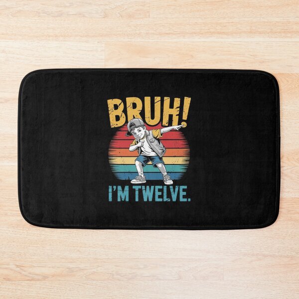 Item preview, 12 Year Old Birthday Dabbing Boy Bruh It's My 12th Birthday  designed and sold by ClassicAnthony.