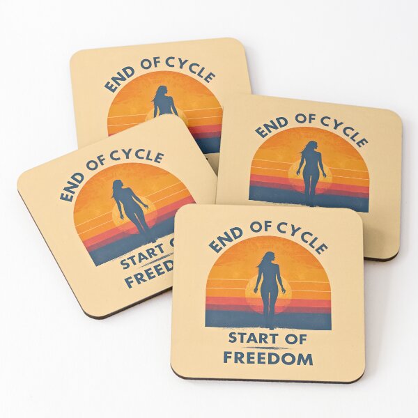 Item preview, End of cycle. Start of freedom. designed and sold by MeiMidlifeShop.