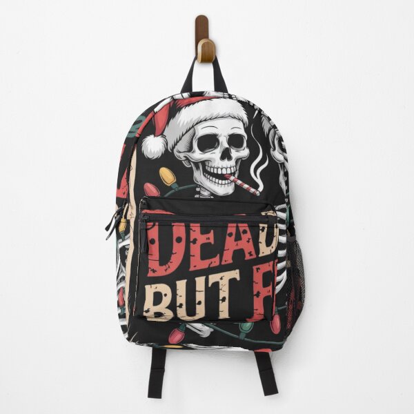 Item preview, Dead Inside But Festive | Retro Dark Humor Christmas Skeletons designed and sold by arceeddesign.