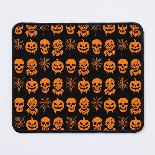Item preview, Zombie, Skull, Spider's Web and Pumpkin Pattern designed and sold by NightTimeJ.