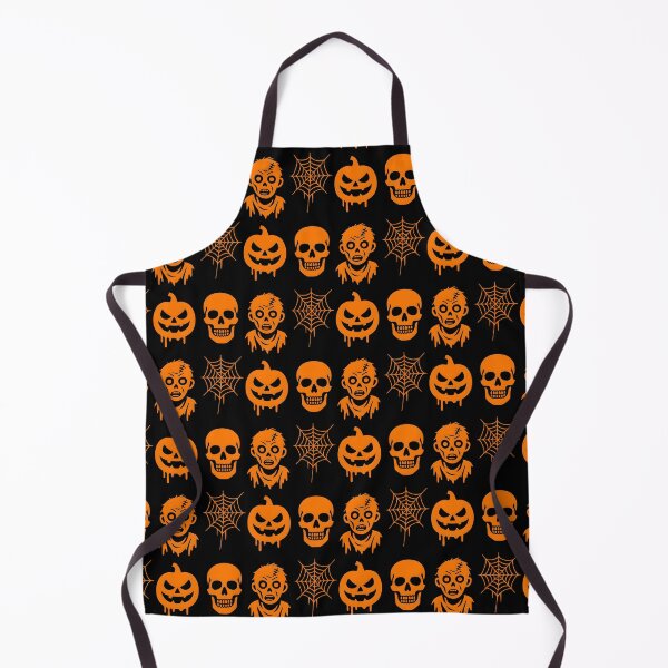 Item preview, Zombie, Skull, Spider's Web and Pumpkin Pattern designed and sold by NightTimeJ.
