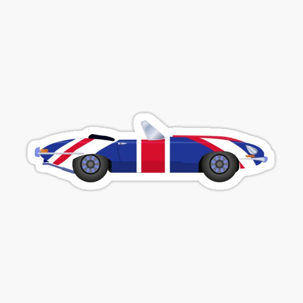 coche de la película Austin Powers Pegatina