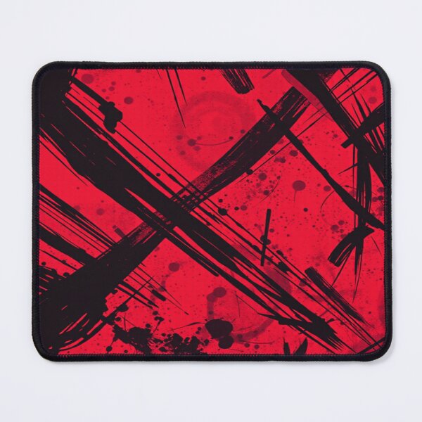 Item preview, Urban Static “Red Voltage” | Abstract Energy Grunge Streetwear Pattern designed and sold by CMdigit.