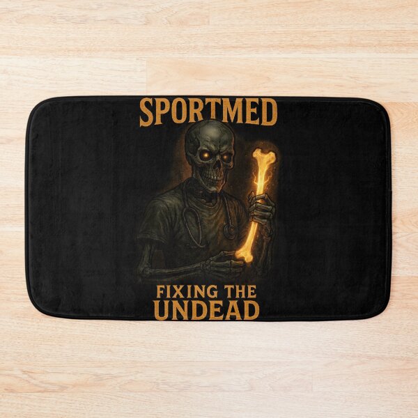 Item preview, SportMed Fixing the Undead Shirt | Funny Sports Medicine Halloween Skeleton Tee designed and sold by ClinicalHubs.