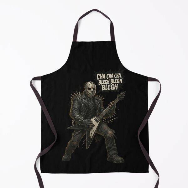 Item preview, Metal Masked Slasher Guitarist: “Cha Cha Cha, Blegh Blegh Blegh” designed and sold by Sonic Nova Studios.