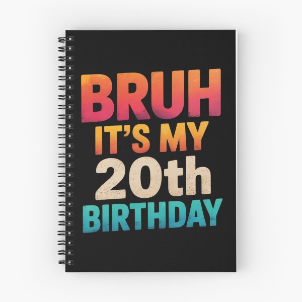 Item preview, Bruh It's My 20th Birthday 20 Years Old 20th Birthday  designed and sold by NeomiStoreSS.