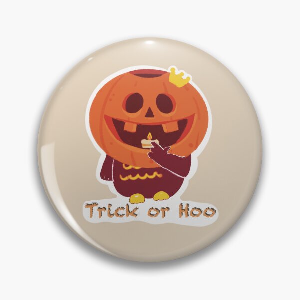 Item preview, Trick or Hoo- Cute Halloween Owl Pumpkin Design designed and sold by Boomiya.