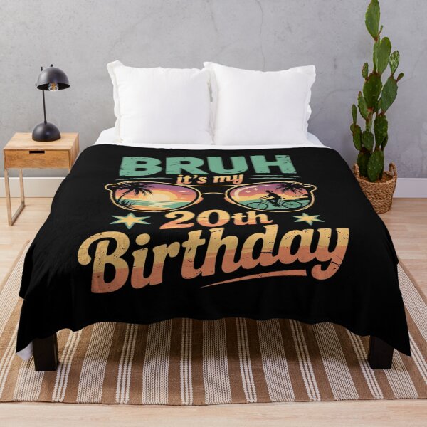 Item preview, Bruh It's My 20th Birthday 20 Years Old Birthday 1 designed and sold by NeomiStoreSS.