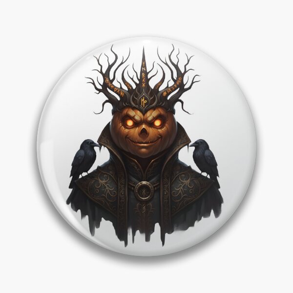 Item preview, the dark king pumpkin  designed and sold by chem-designs.