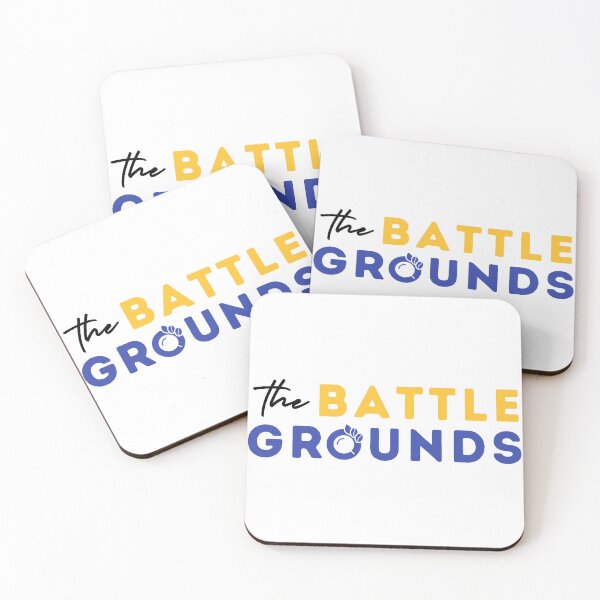 Item preview, The Battle Grounds - Yellow & Blue designed and sold by kirstenjroot.