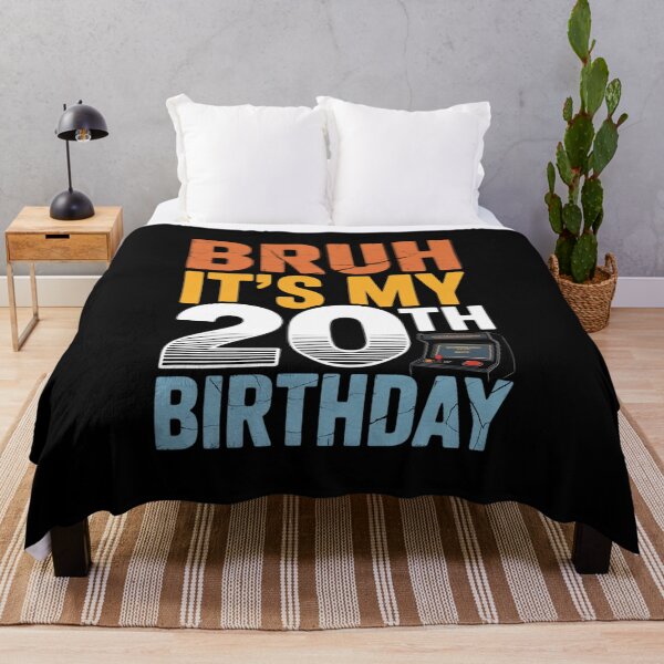 Item preview, Bruh it's my 20th Birthday 20 Years Old Birthday4 designed and sold by NeomiStoreSS.