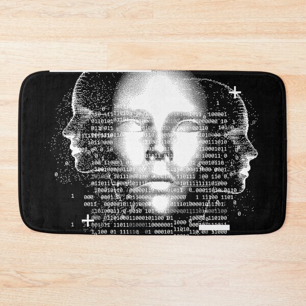 Item preview, Cyberpunk Binary Facial Scan designed and sold by 8thSin.
