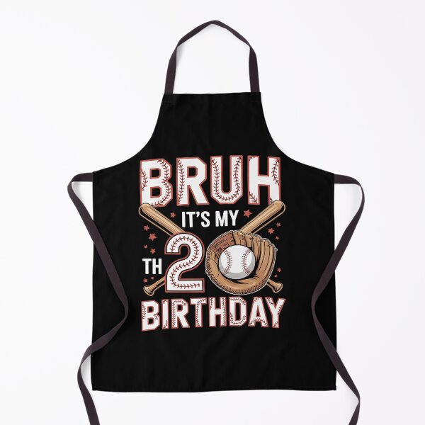 Item preview, Bruh It's My 20th Birthday Baseball Player 20 Year Old designed and sold by NeomiStoreSS.